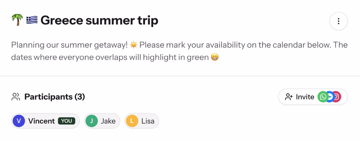 Groop Details Interface